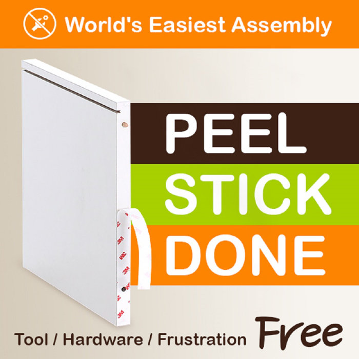 Ebern Designs Toller ZBoard Paperboard 7'' H Media Shelves & Reviews